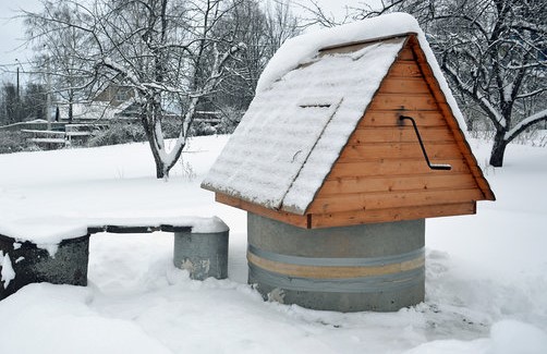 Чистка колодцев.